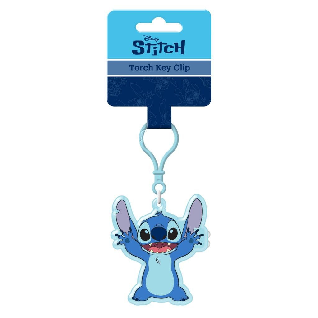 DISNEY : LILO & STITCH - Hug Torch Light Key Clip