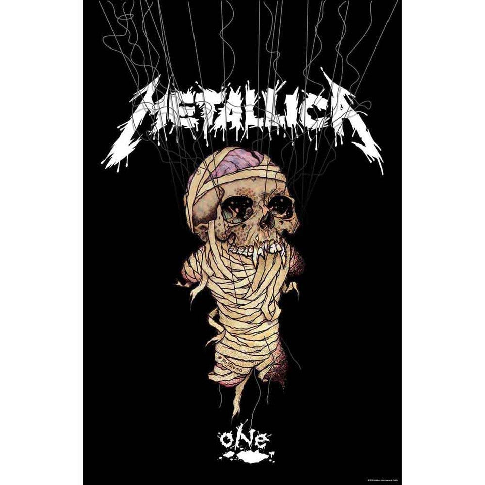 METALLICA - One Textile Poster