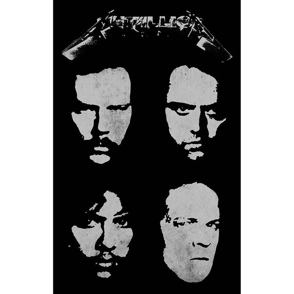 METALLICA - Black Album Textile Poster