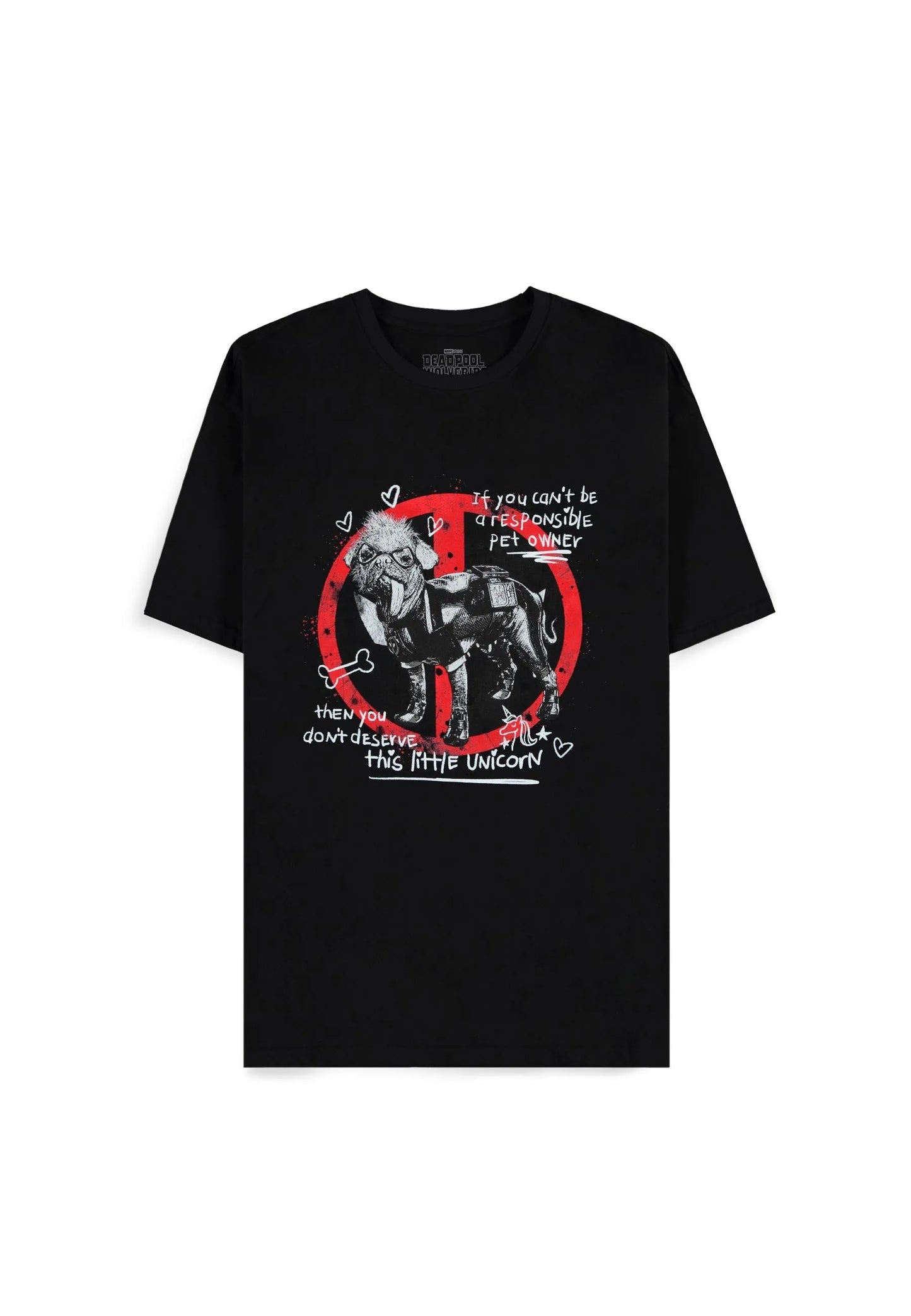 MARVEL : DEADPOOL - Dogpool Pet Owner T-Shirt