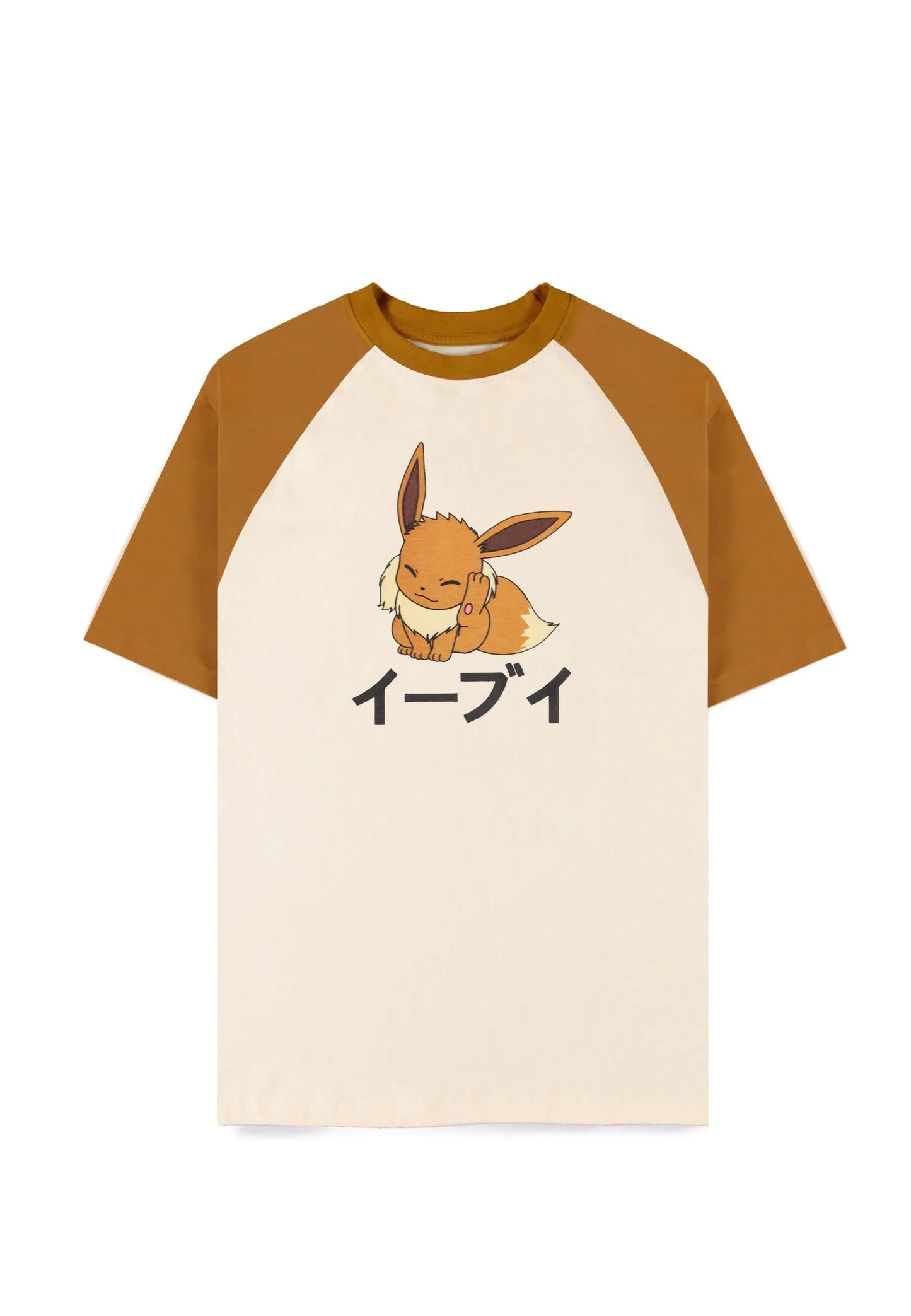 POKEMON - Eevee Raglan Oversized T-Shirt