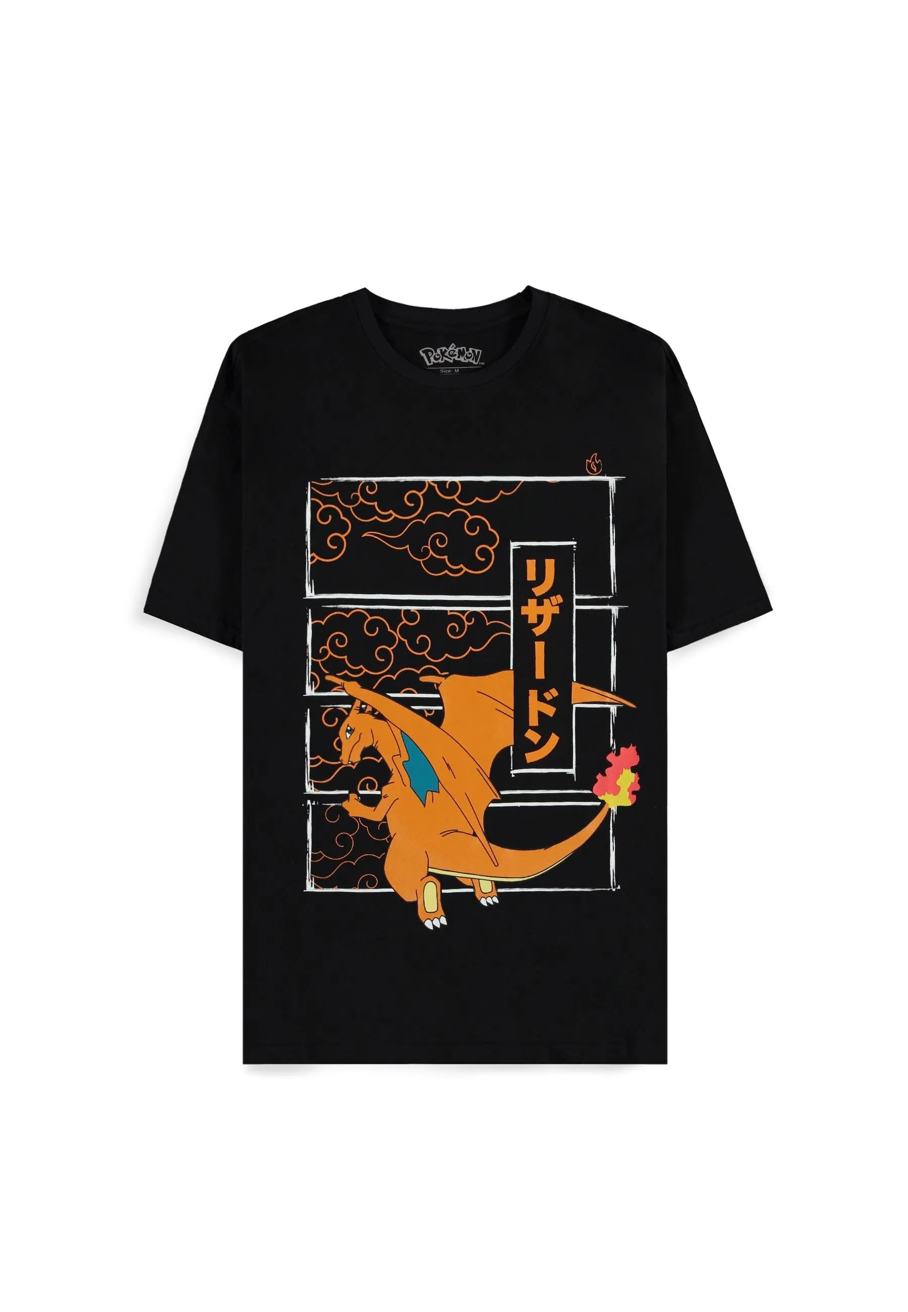 POKEMON Large Print Charizard T-Shirt – Cool-Merch