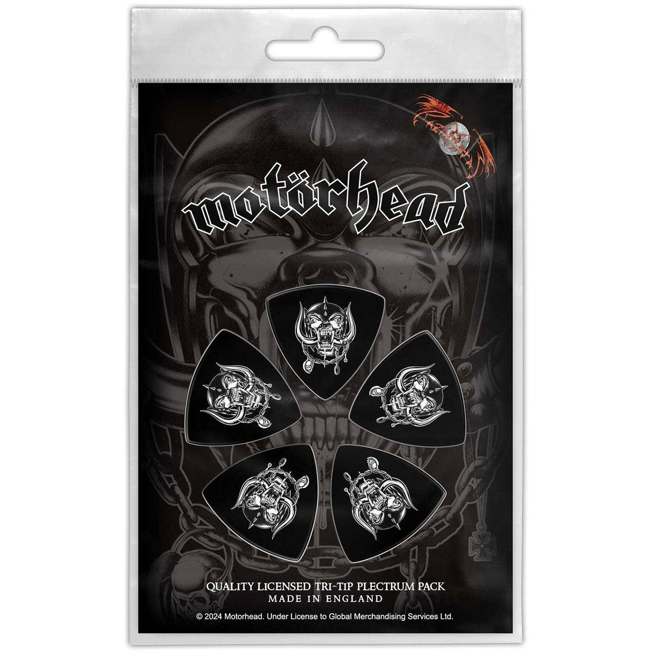 MOTORHEAD - Warpig Tri-Tip Plectrum Pack