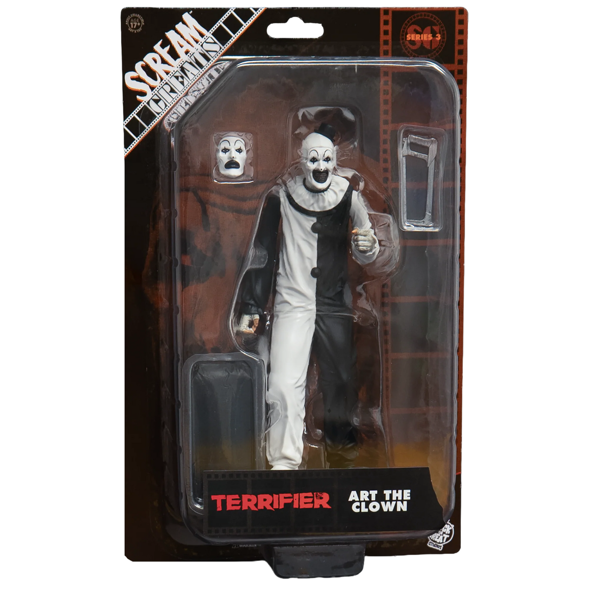 TERRIFIER - Art The Clown Scream Greats Series 3 8" Figure