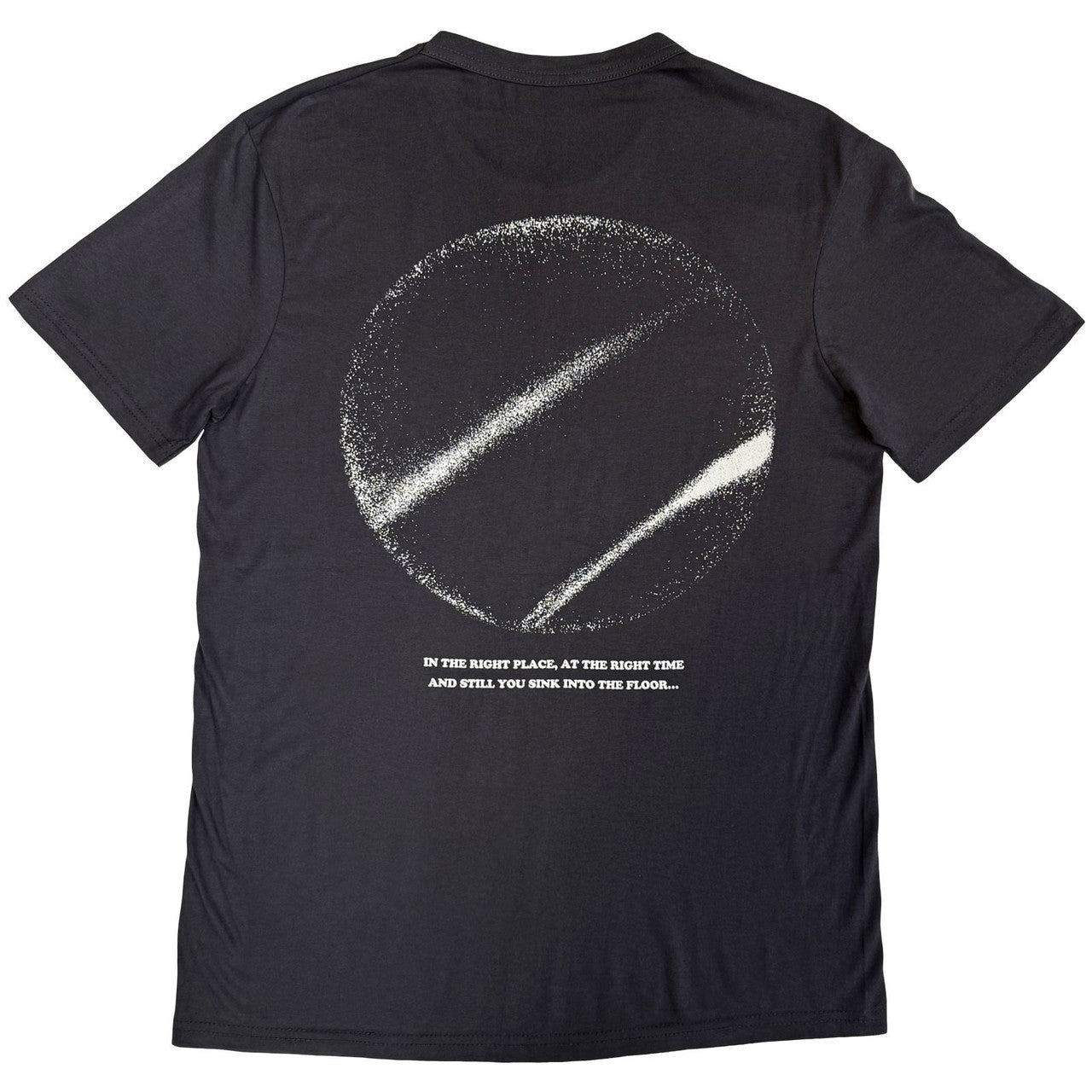TURNSTILE - Right Place, Right Time Charcoal Grey Back Print T-Shirt