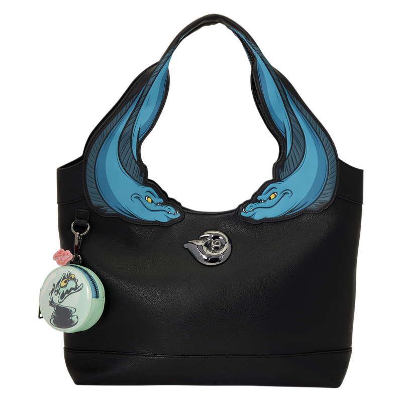 LOUNGEFLY : DISNEY - Villains Ursula Tote Bag with Coin Bag