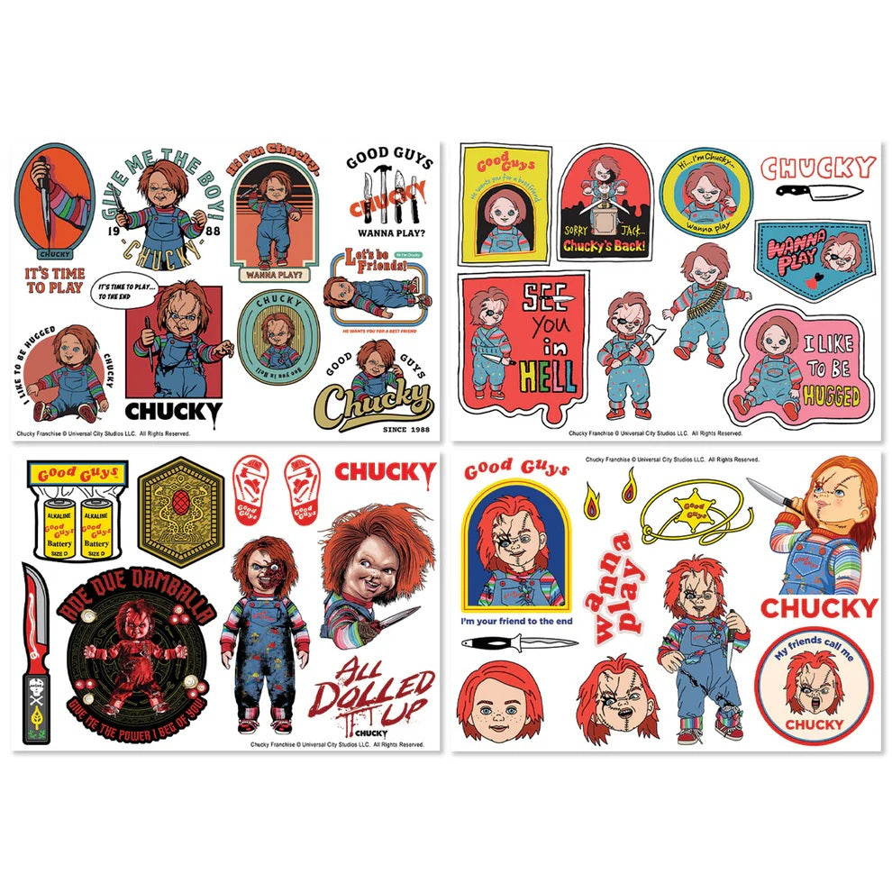 CHILD'S PLAY - Chucky Tech Decals