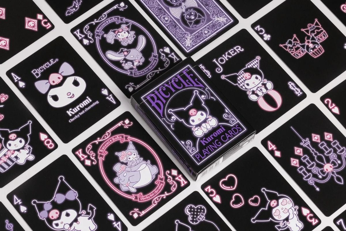 SANRIO : KUROMI - Bicycle Playing Cards