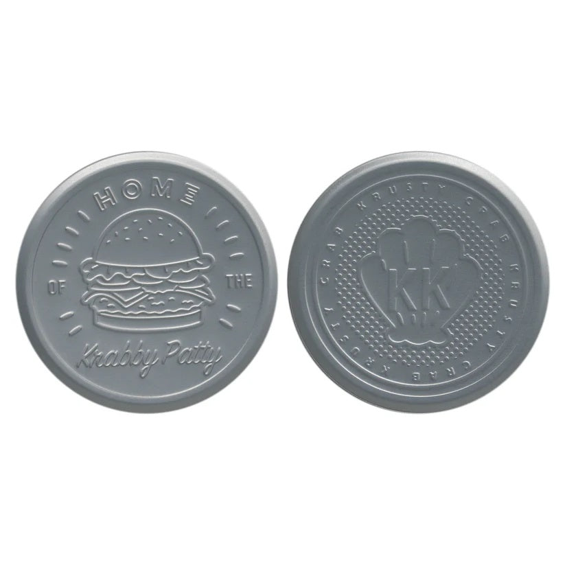 SPONGEBOB SQUAREPANTS - Set of 4 Embossed Metal Coasters