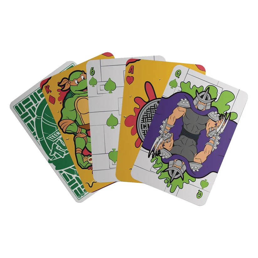 TEENAGE MUTANT NINJA TURTLES - Fanattik Playing Cards