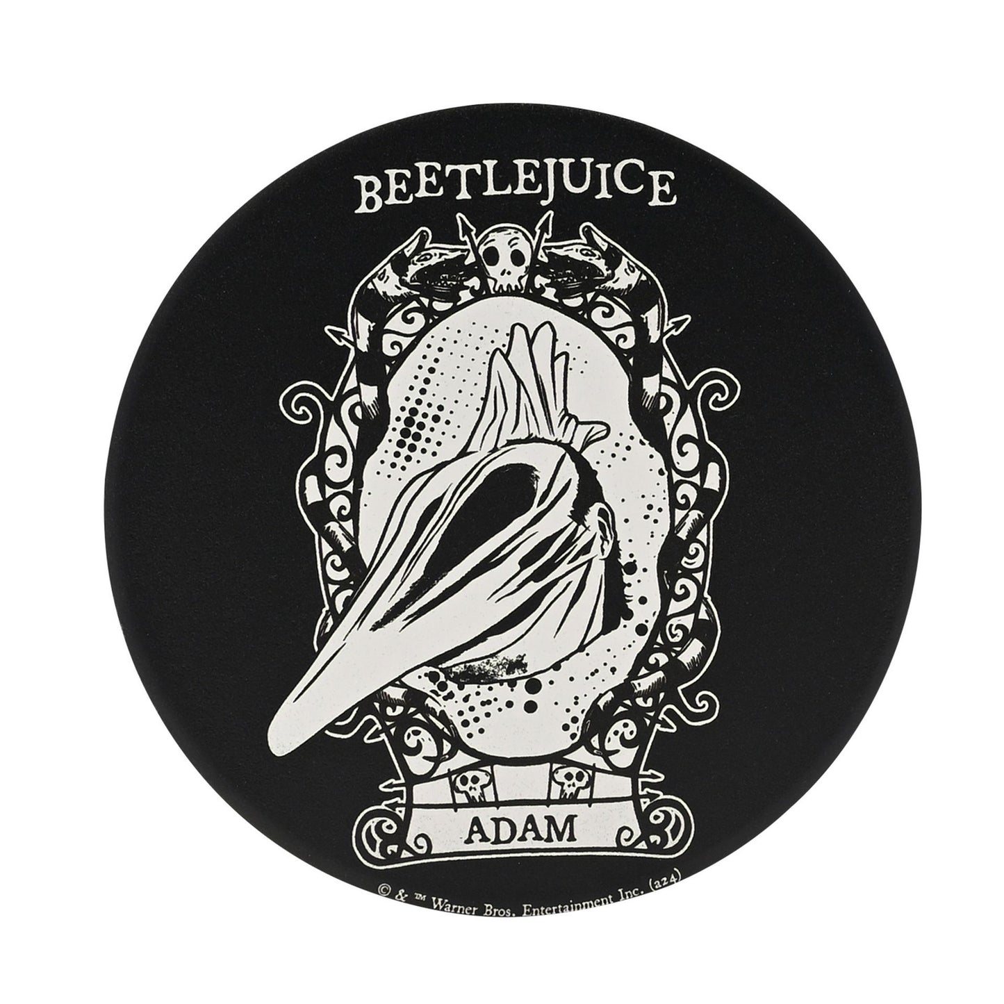 BEETLEJUICE - Adam Ceramic Coaster