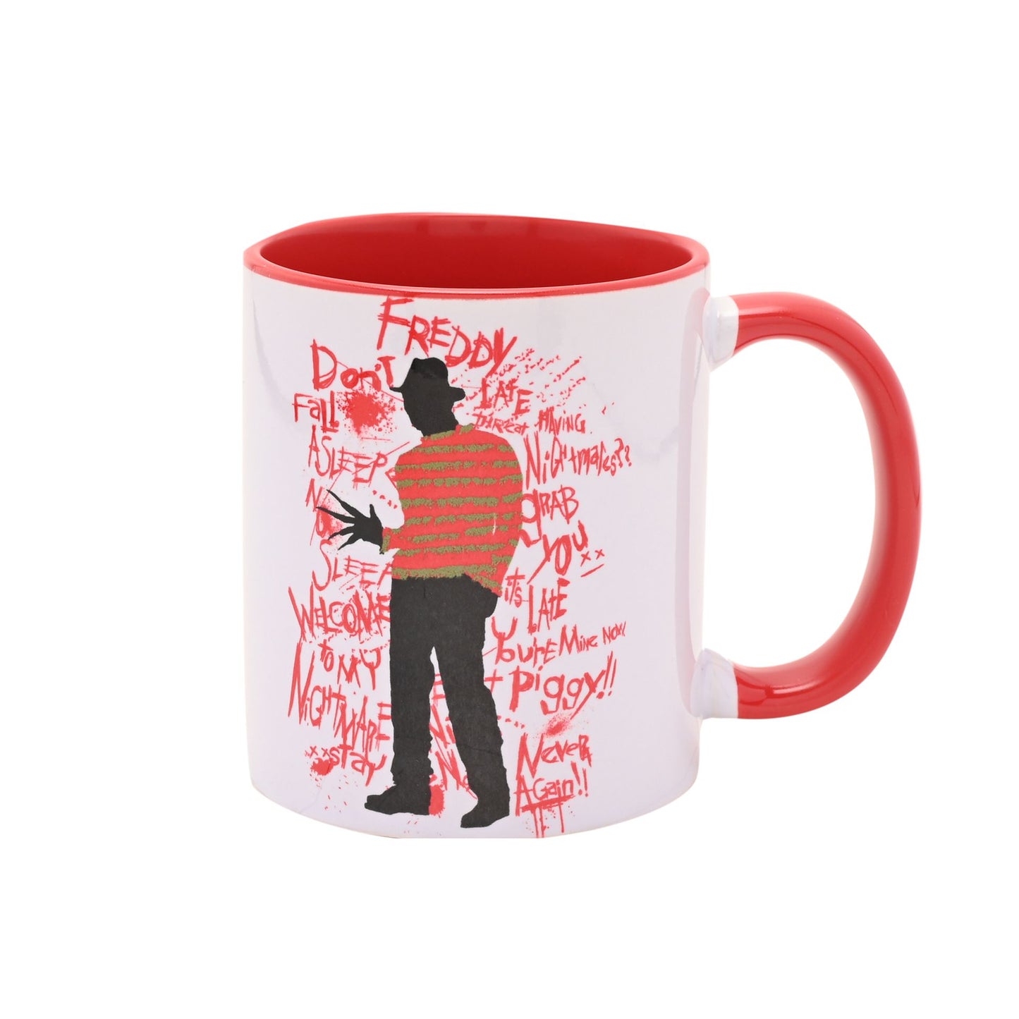 NIGHTMARE ON ELM STREET - Freddy Krueger Graffiti Red Inside Mug