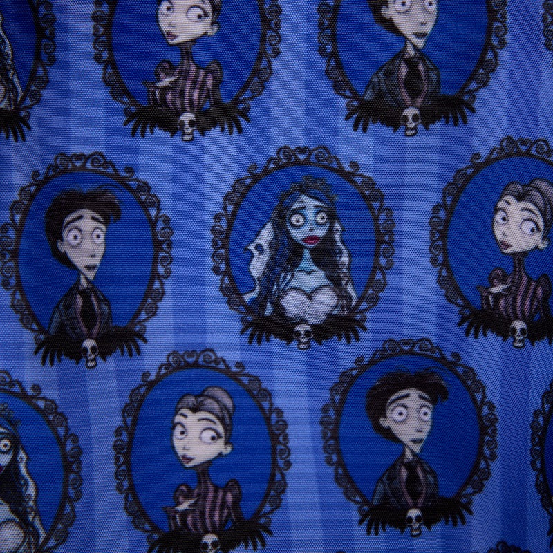 LOUNGEFLY : CORPSE BRIDE - Emily Sling Crossbody Bag With Coin Bag