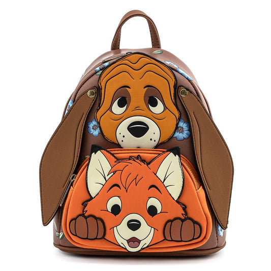LOUNGEFLY : FOX AND THE HOUND - Todd & Copper Mini Backpack