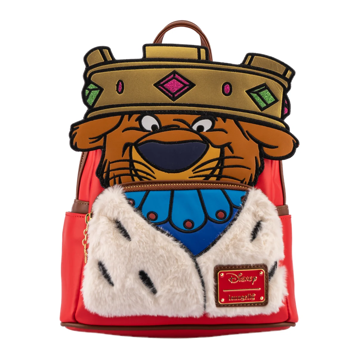 LOUNGEFLY : DISNEY - Robin Hood Prince John Cosplay Mini Backpack
