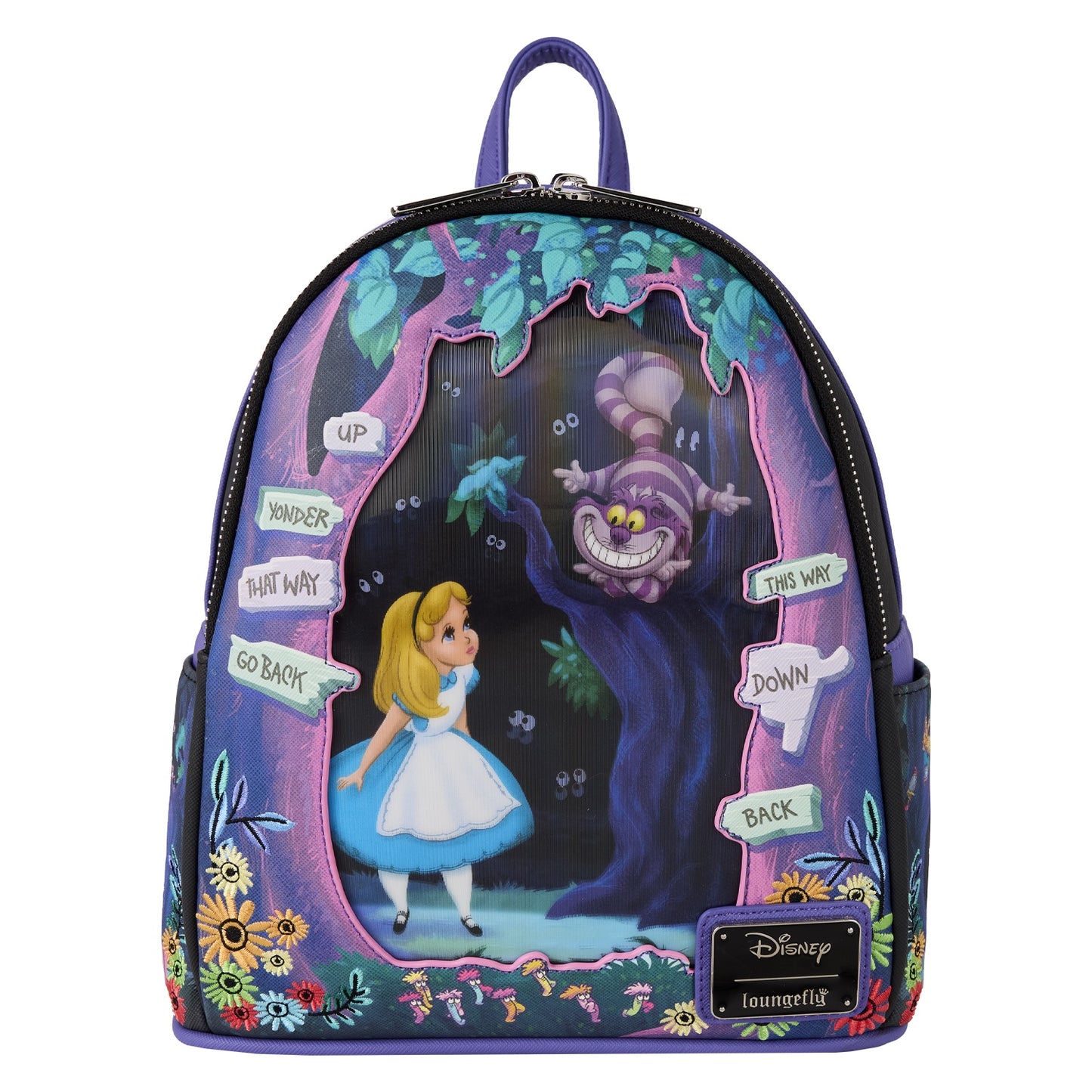 LOUNGEFLY : DISNEY - Alice In Wonderland Lenticular Mini Backpack