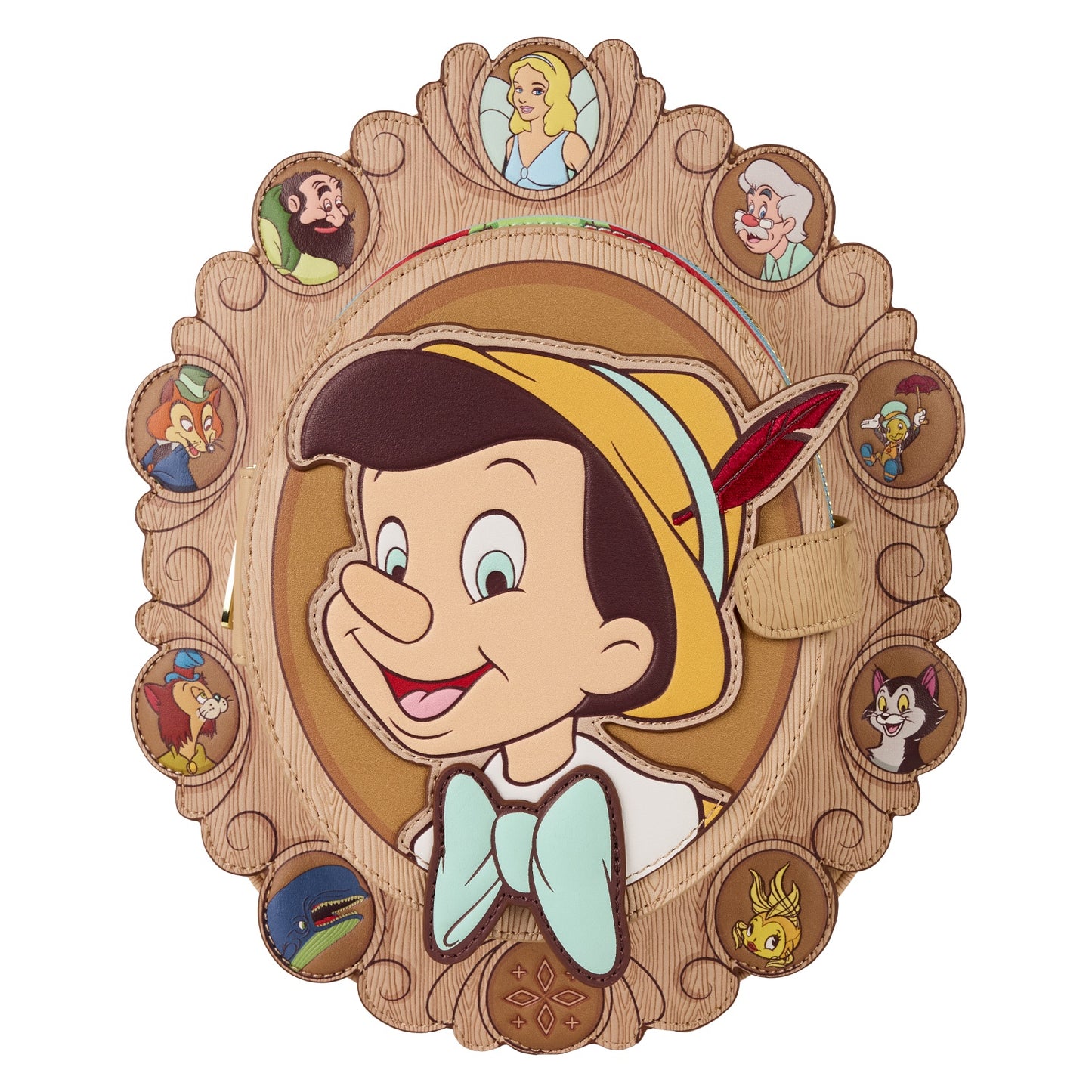 LOUNGEFLY : DISNEY - Pinocchio Cameo Mini Backpack