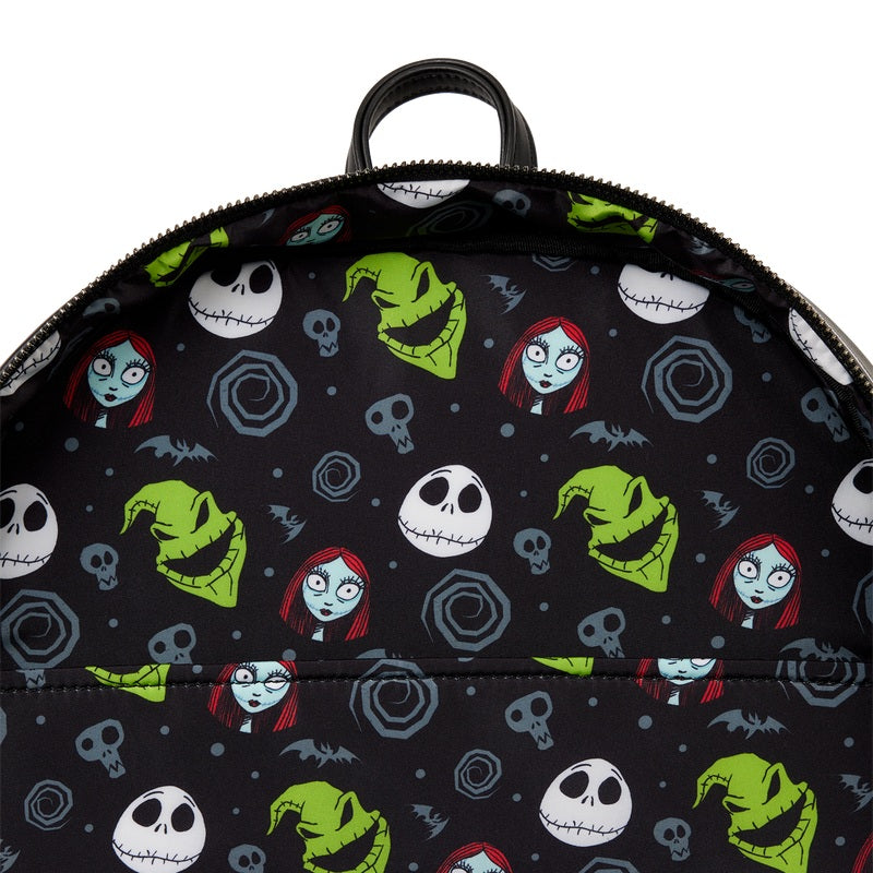LOUNGEFLY : NIGHTMARE BEFORE CHRISTMAS - Jack Skellington Full Size Backpack