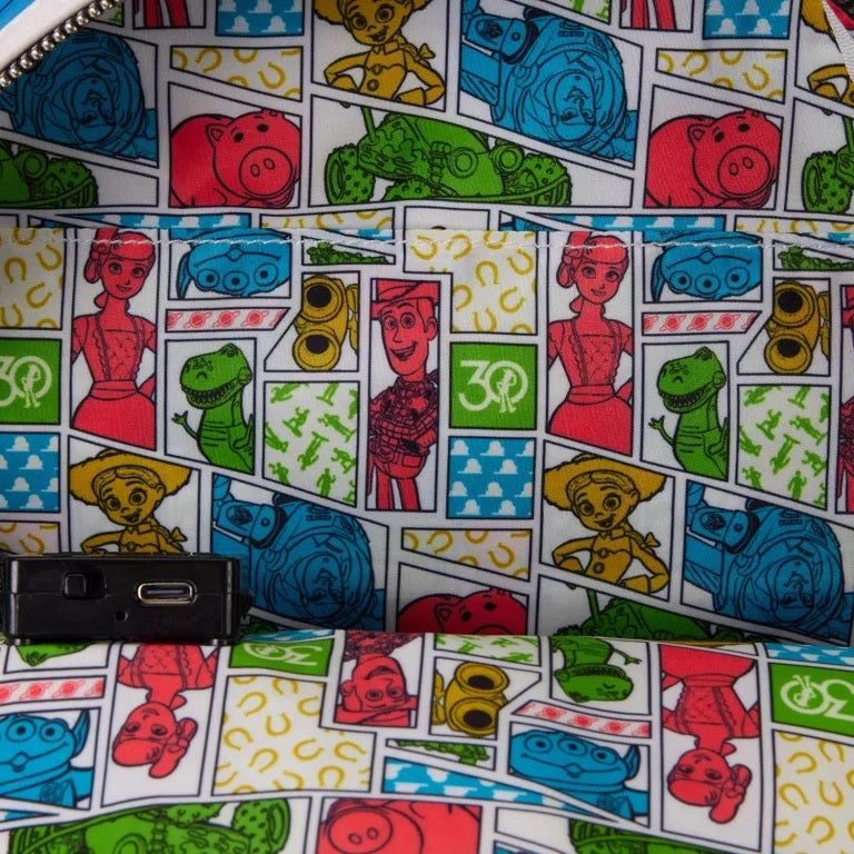 LOUNGEFLY : DISNEY PIXAR - Toy Story 30th Anniversary Buzz Mini Backpack