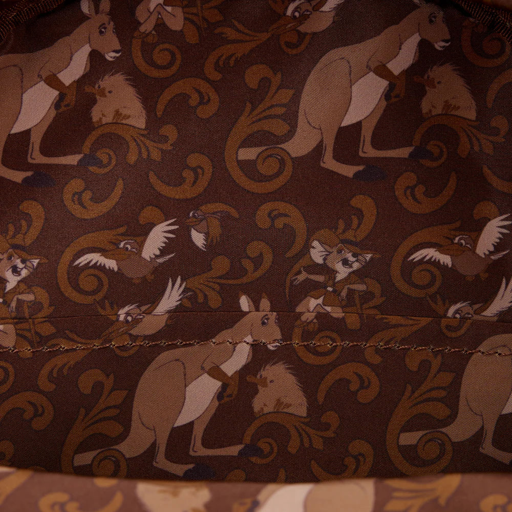 LOUNGEFLY : DISNEY - The Rescuers Down Under Embossed Mini Backpack