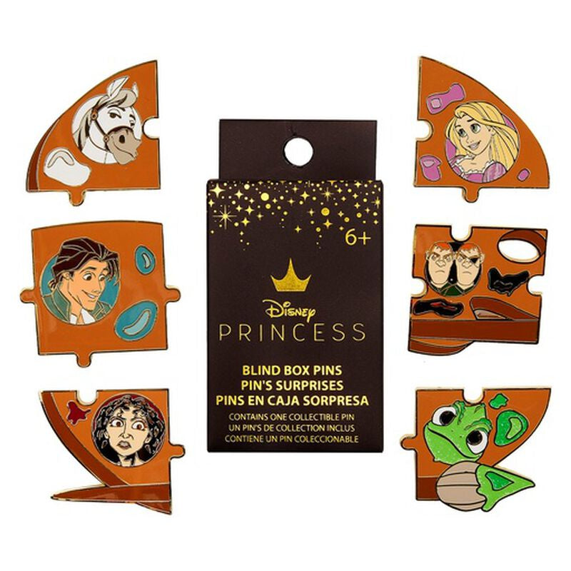 LOUNGEFLY : DISNEY - Tangled Paints Mystery Blind Box Pin Badge