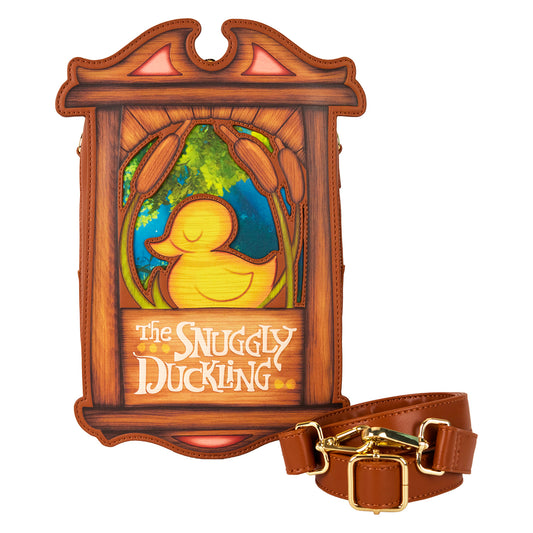 LOUNGEFLY : DISNEY - Rapunzel Snuggly Ducking Crossbody Bag