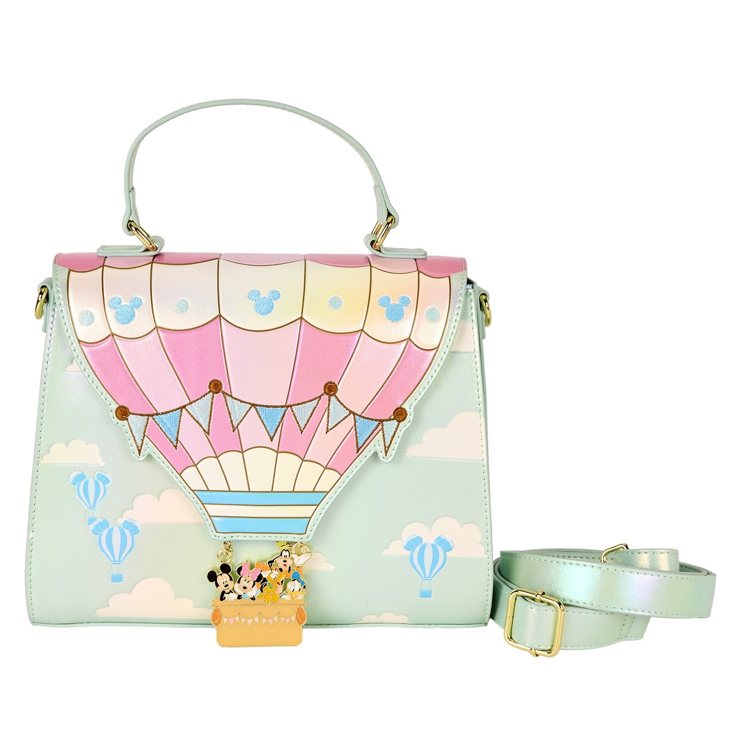 LOUNGEFLY : DISNEY - Mickey & Friends Crossbody Bag