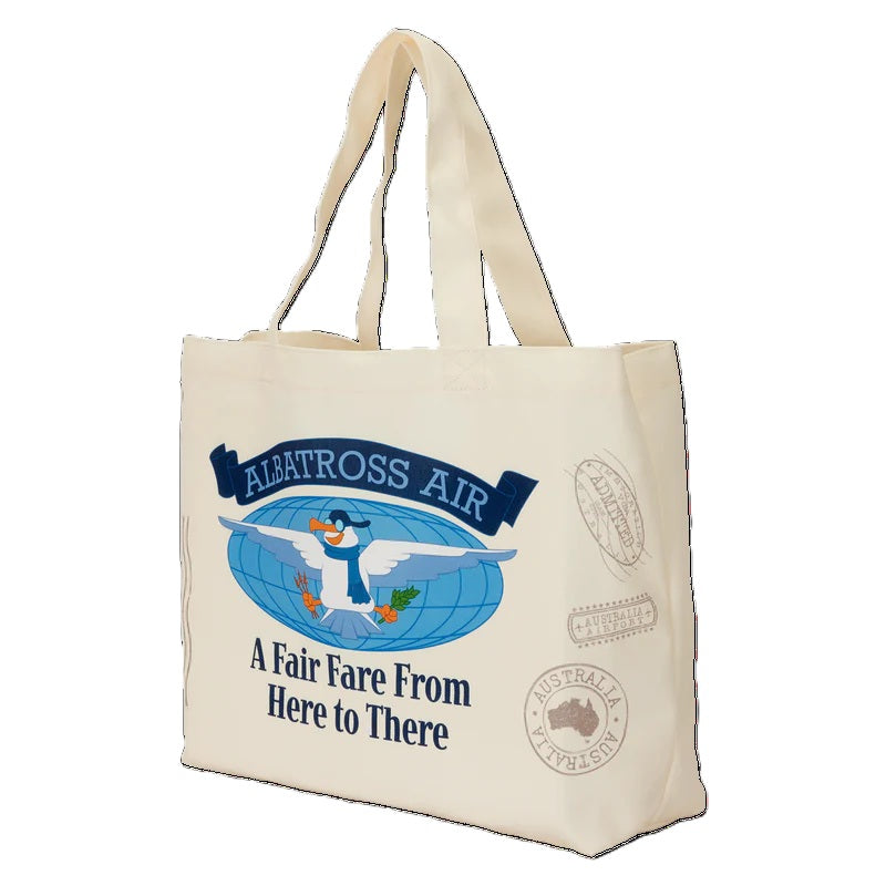 LOUNGEFLY : DISNEY - The Rescuers Down Under Canvas Tote Bag