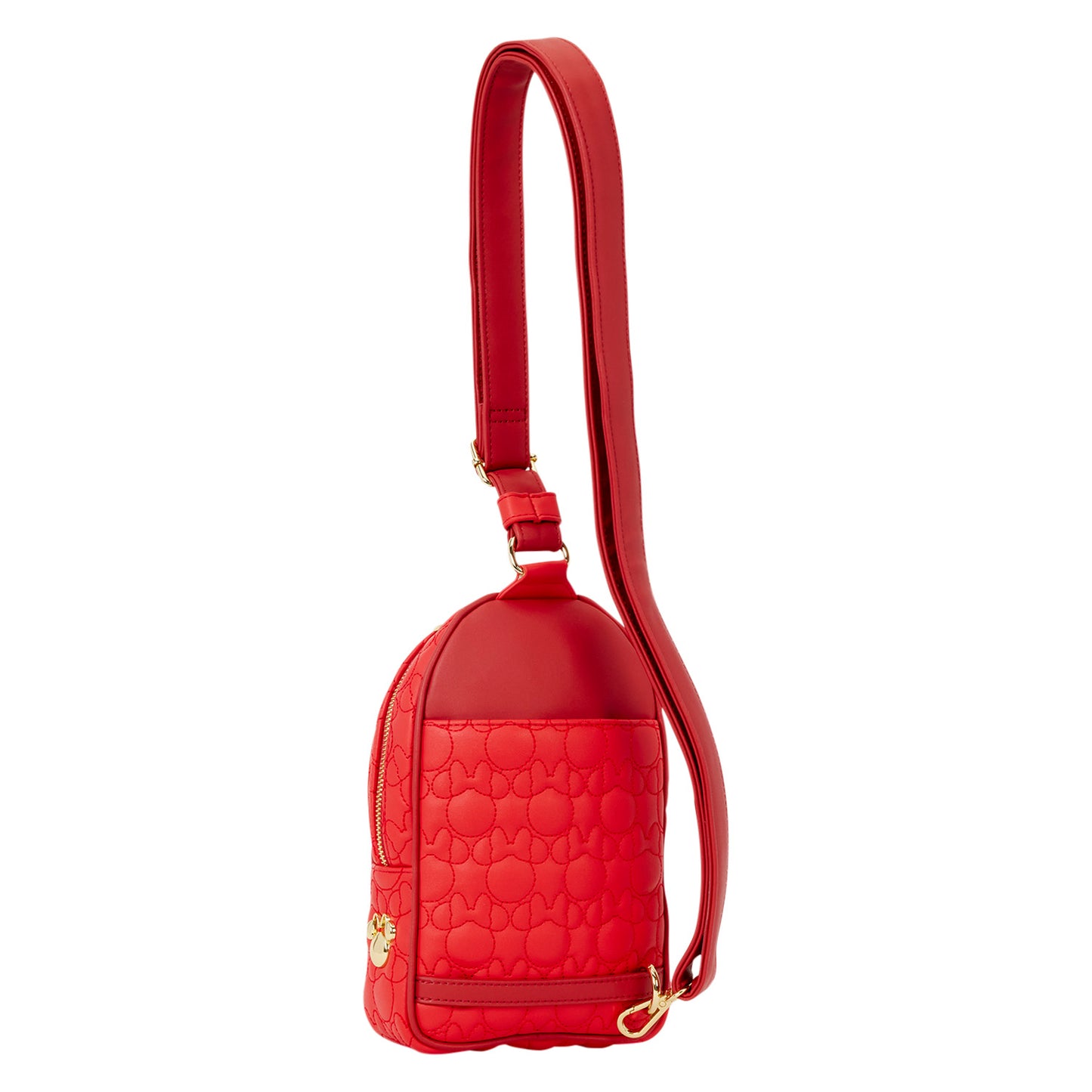 LOUNGEFLY : DISNEY - Minnie Mouse Convertible Sling Bag