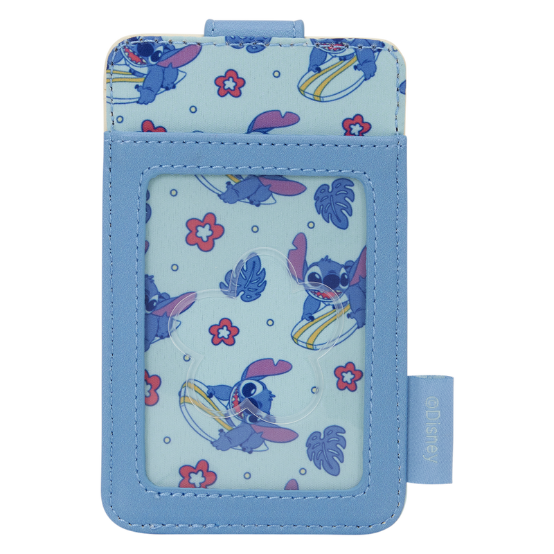 LOUNGEFLY : DISNEY - Lilo & Stitch Surfing Card Holder