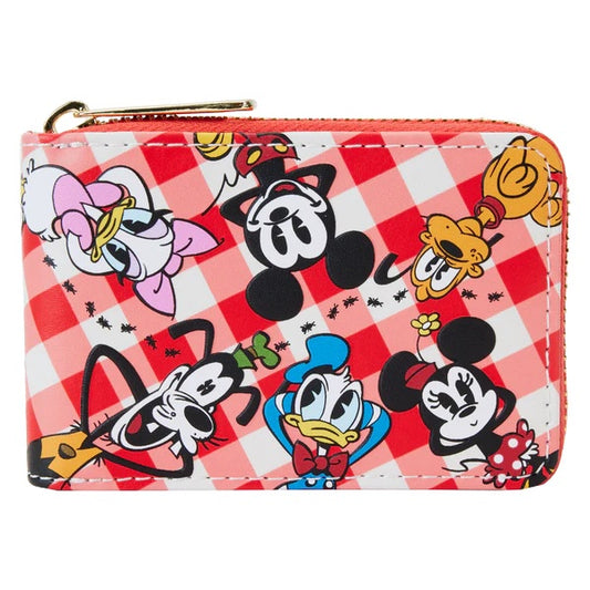 LOUNGEFLY : DISNEY - Mickey And Friends Picnic Accordion Purse