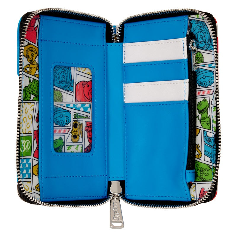 LOUNGEFLY : DISNEY PIXAR - Toy Story 30TH Anniversary Buzz Lightyear Glow In The Dark Zip Purse