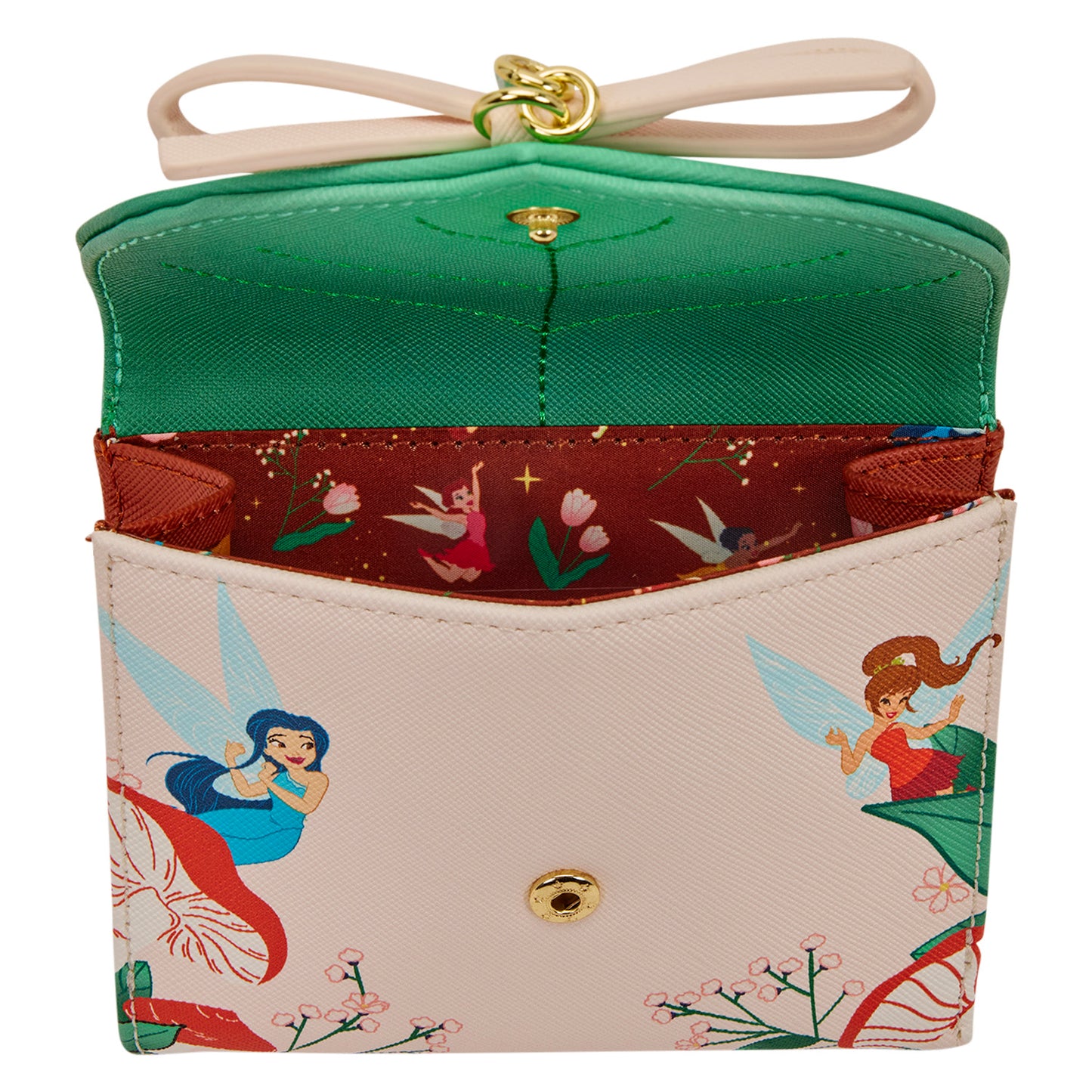 LOUNGEFLY : DISNEY - Fairies Tri-Fold Purse