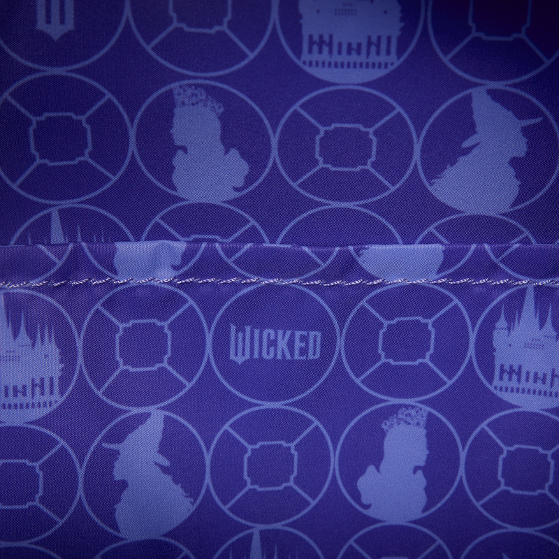 LOUNGEFLY : WICKED - Glinda & Elphaba Floral Lace Mini Backpack