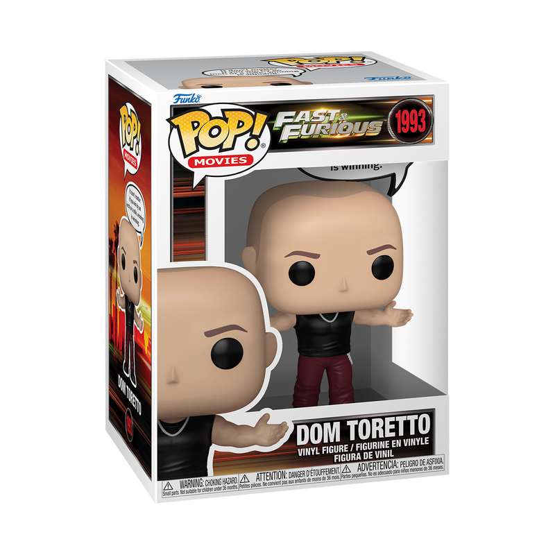 FAST & FURIOUS - Dom Toretto #1993 Funko Pop!