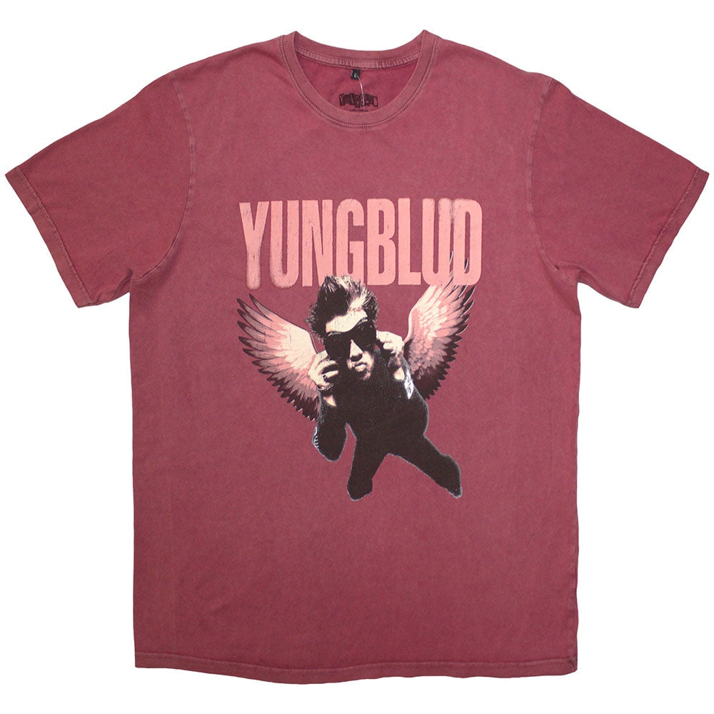 YUNGBLUD - Wings Red Washed T-Shirt