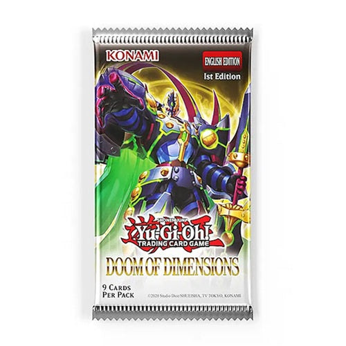 YU-GI-OH! - Doom Of Dimensions Booster Pack (9 Cards)