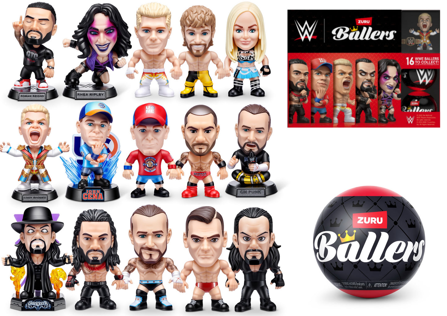 BALLERS - WWE Season 1 Blind Capsule Figure