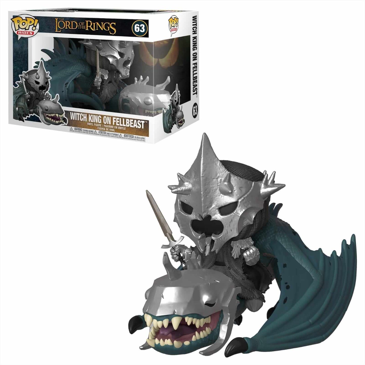 LORD OF THE RINGS - Witch King & Fellbeast #63 Funko Pop!