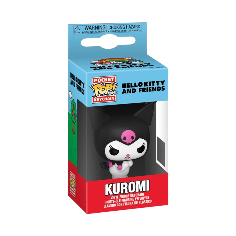 HELLO KITTY & FRIENDS - Kuromi Funko Pocket Pop! Keychain