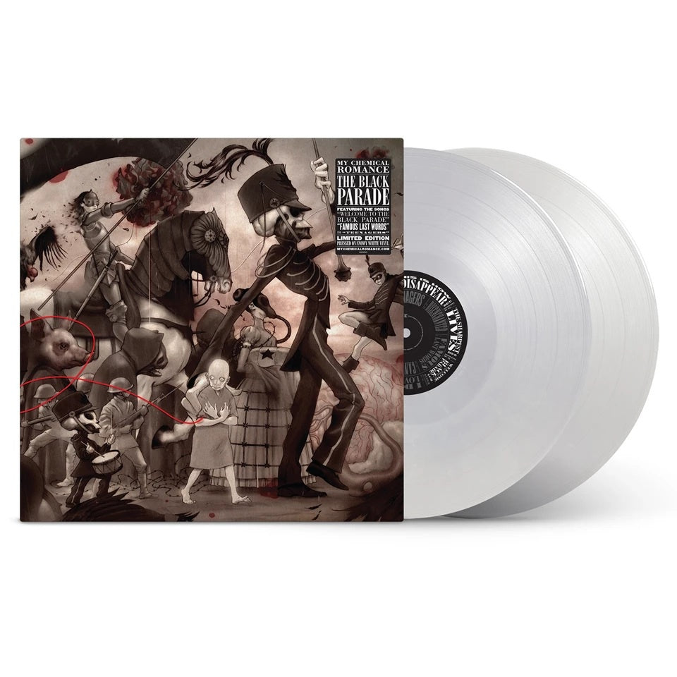 MY CHEMICAL ROMANCE - The Black Parade Limited Edition Snowy White Coloured Vinyl Album