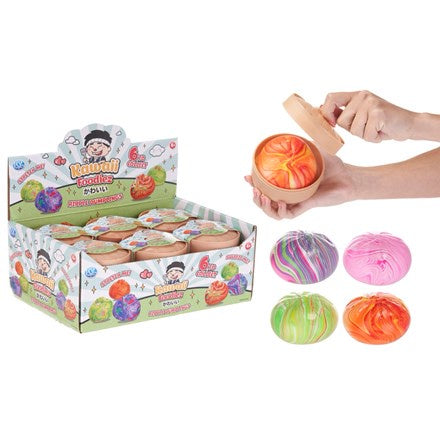 KAWAII FOODIEZ - 8.5cm Ripple Squishy Dumpling (1)