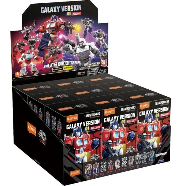 BLOKEES : TRANSFORMERS - Roll Out Galaxy Version 01 Blind Box Model Kit (1)