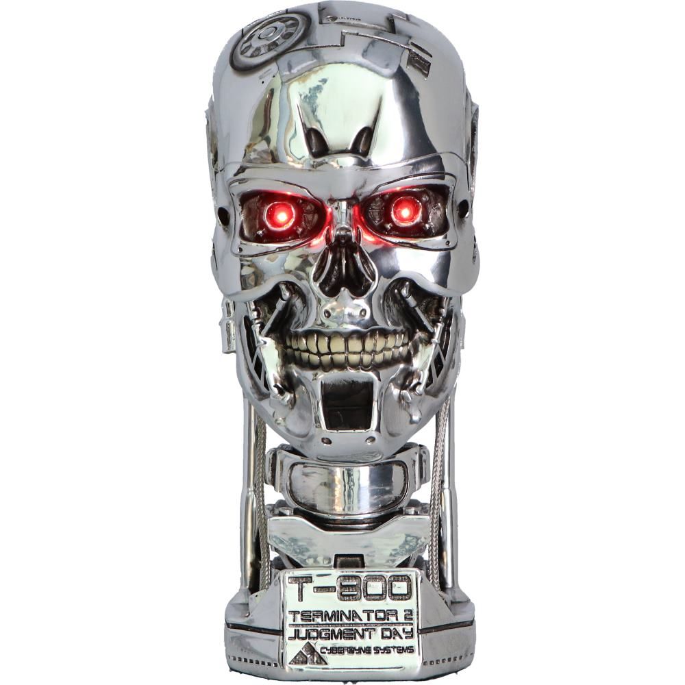 TERMINATOR 2 : JUDGEMENT DAY - T-800 Endoskeleton Light Up Display Head
