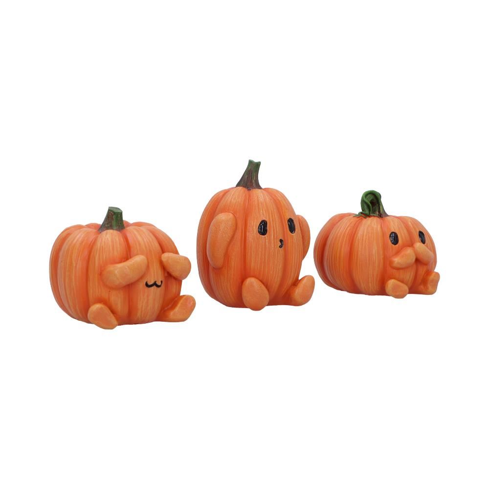 NEMESIS NOW - Three Wise Pumpkins Figures Set