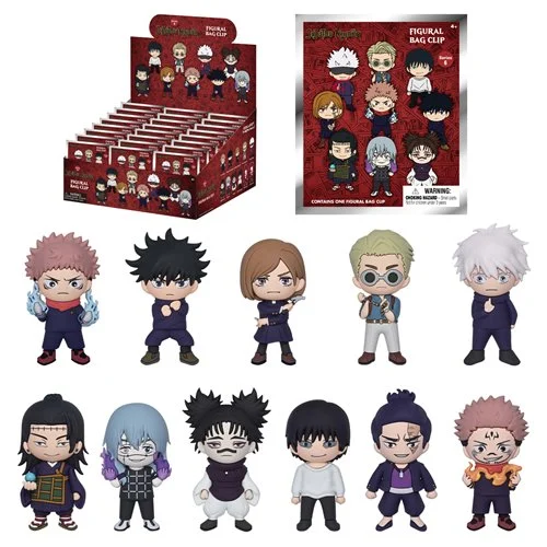 JUJUTSU KAISEN - Series 6 Character Mystery Blind Bag Keyring / Bag Clip