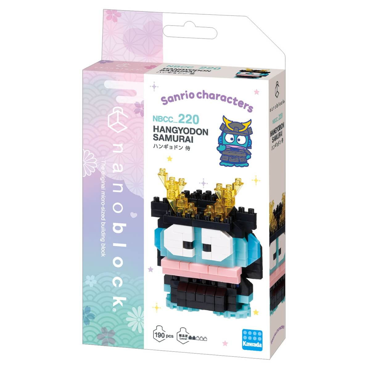 SANRIO - Hangyodon Samurai Nanoblock Pack