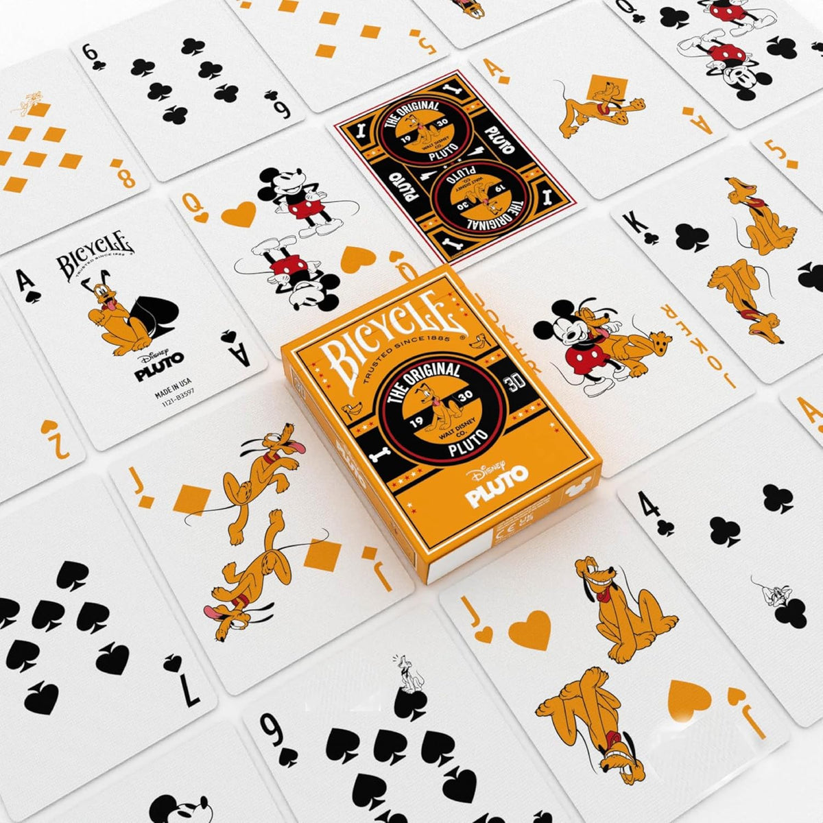 DISNEY : PLUTO - Bicycle Playing Cards