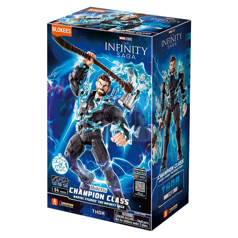BLOKEES : MARVEL - Infinity SAGA Champion Class 02 Thor Model Kit (1)