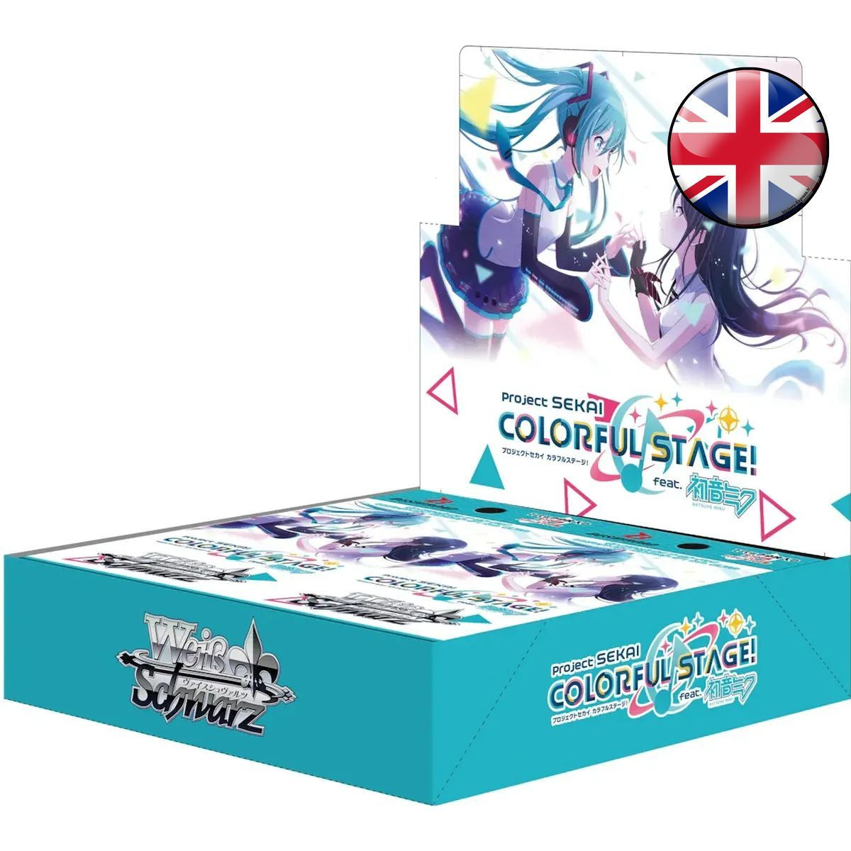 WEISS SCHWARZ : HATSUNE MIKU - Colourful Stage! Booster Pack (8 Cards)